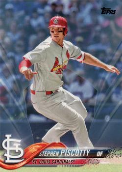 2018 Topps - Father's Day Blue #158 Stephen Piscotty Front