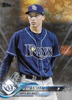 2018 Topps - Memorial Day Camo #489 Blake Snell Front