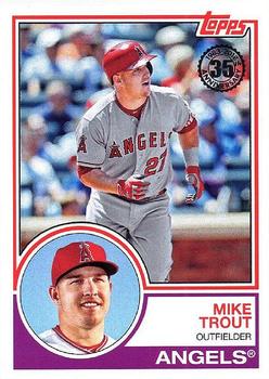 2018 Topps - 1983 Topps Baseball 35th Anniversary #83-13 Mike Trout Front