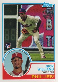 2018 Topps - 1983 Topps Baseball 35th Anniversary #83-19 Nick Williams Front
