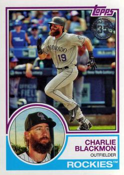 2018 Topps - 1983 Topps Baseball 35th Anniversary #83-27 Charlie Blackmon Front