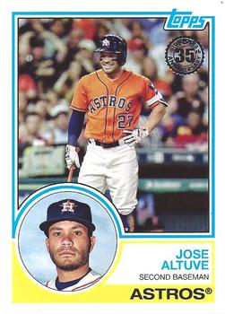2018 Topps - 1983 Topps Baseball 35th Anniversary #83-31 Jose Altuve Front