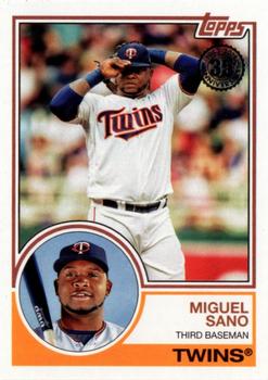 2018 Topps - 1983 Topps Baseball 35th Anniversary #83-37 Miguel Sano Front