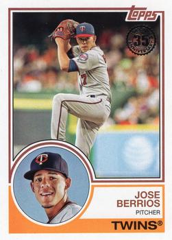 2018 Topps - 1983 Topps Baseball 35th Anniversary #83-47 Jose Berrios Front