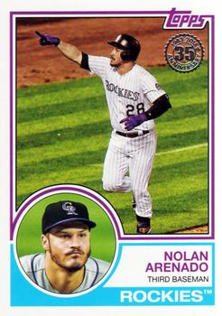 2018 Topps - 1983 Topps Baseball 35th Anniversary #83-58 Nolan Arenado Front