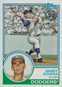 2018 Topps - 1983 Topps Baseball 35th Anniversary #83-62 Sandy Koufax Front