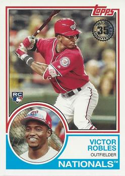 2018 Topps - 1983 Topps Baseball 35th Anniversary #83-85 Victor Robles Front