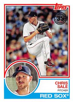 2018 Topps - 1983 Topps Baseball 35th Anniversary #83-93 Chris Sale Front