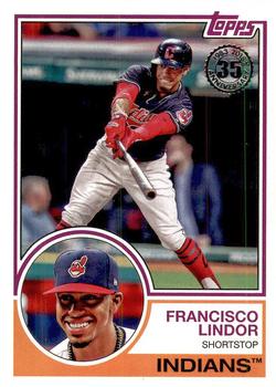 2018 Topps - 1983 Topps Baseball 35th Anniversary #83-95 Francisco Lindor Front