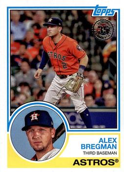 2018 Topps - 1983 Topps Baseball 35th Anniversary #83-96 Alex Bregman Front