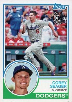 2018 Topps - 1983 Topps Baseball 35th Anniversary #83-97 Corey Seager Front