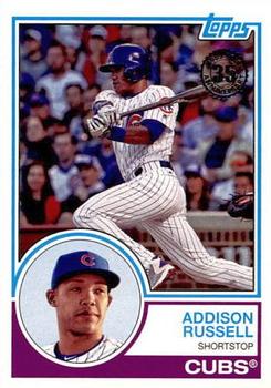 2018 Topps - 1983 Topps Baseball 35th Anniversary #83-99 Addison Russell Front