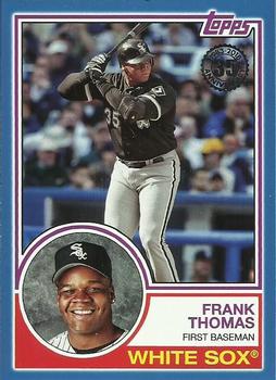 2018 Topps - 1983 Topps Baseball 35th Anniversary Blue #83-7 Frank Thomas Front