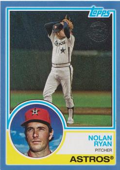 2018 Topps - 1983 Topps Baseball 35th Anniversary Blue #83-18 Nolan Ryan Front