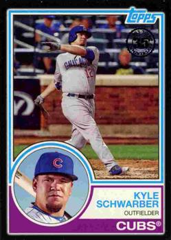 2018 Topps - 1983 Topps Baseball 35th Anniversary Black #83-81 Kyle Schwarber Front