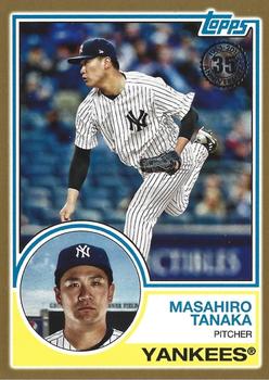 2018 Topps - 1983 Topps Baseball 35th Anniversary Gold #83-78 Masahiro Tanaka Front