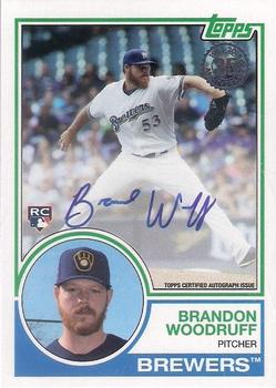 2018 Topps - 1983 Topps Baseball 35th Anniversary Autographs (Series One) #83A-BW Brandon Woodruff Front