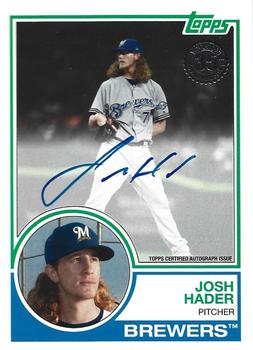 2018 Topps - 1983 Topps Baseball 35th Anniversary Autographs (Series One) #83A-JHA Josh Hader Front