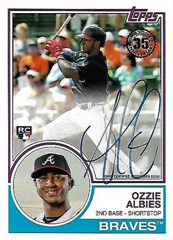 2018 Topps - 1983 Topps Baseball 35th Anniversary Autographs (Series One) #83A-OAL Ozzie Albies Front
