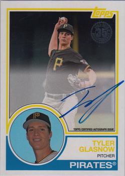 2018 Topps - 1983 Topps Baseball 35th Anniversary Autographs (Series One) #83A-TGS Tyler Glasnow Front