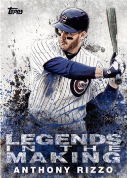 2018 Topps - Legends in the Making (Series 1) #LTM-AR Anthony Rizzo Front