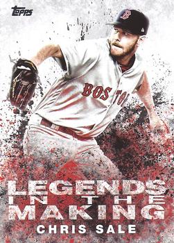 2018 Topps - Legends in the Making (Series 1) #LTM-CS Chris Sale Front