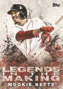 2018 Topps - Legends in the Making (Series 1) #LTM-MB Mookie Betts Front