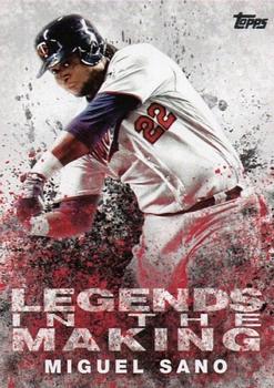 2018 Topps - Legends in the Making (Series 1) #LTM-MS Miguel Sano Front