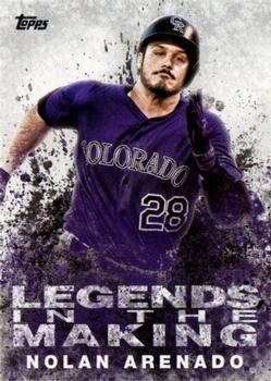 2018 Topps - Legends in the Making (Series 1) #LTM-NA Nolan Arenado Front
