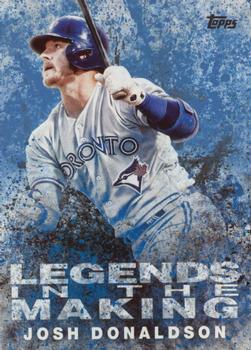2018 Topps - Legends in the Making Blue (Series 1) #LTM-JD Josh Donaldson Front