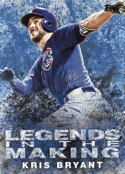 2018 Topps - Legends in the Making Blue (Series 1) #LTM-KB Kris Bryant Front