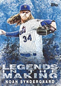 2018 Topps - Legends in the Making Blue (Series 1) #LTM-NS Noah Syndergaard Front