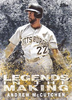 2018 Topps - Legends in the Making Black (Series 1) #LTM-AM Andrew McCutchen Front