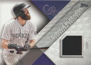 2018 Topps - Major League Material Relics (Series 1) #MLM-CL Charlie Blackmon Front