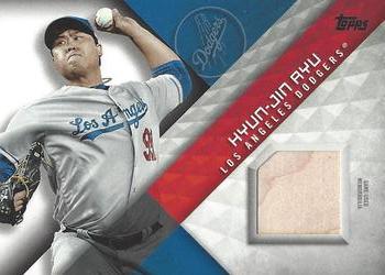 2018 Topps - Major League Material Relics (Series 1) #MLM-HJR Hyun-Jin Ryu Front