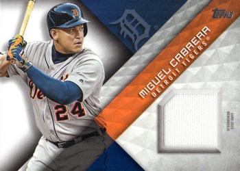 2018 Topps - Major League Material Relics (Series 1) #MLM-MC Miguel Cabrera Front