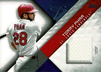 2018 Topps - Major League Material Relics (Series 1) #MLM-TP Tommy Pham Front