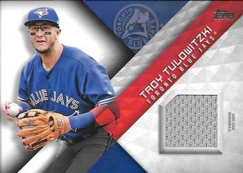 2018 Topps - Major League Material Relics (Series 1) #MLM-TU Troy Tulowitzki Front