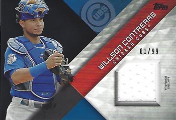 2018 Topps - Major League Material Relics Black (Series 1) #MLM-WC Willson Contreras Front