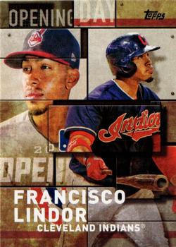 2018 Topps - MLB Opening Day #OD-14 Francisco Lindor Front