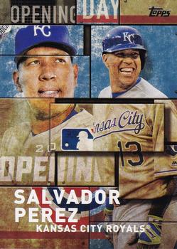 2018 Topps - MLB Opening Day Blue #OD-6 Salvador Perez Front