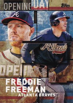 2018 Topps - MLB Opening Day Blue #OD-12 Freddie Freeman Front