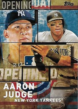 2018 Topps - MLB Opening Day Blue #OD-22 Aaron Judge Front