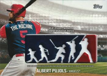 2018 Topps - Players Weekend Patch #PWP-AP Albert Pujols Front