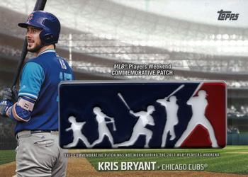 2018 Topps - Players Weekend Patch #PWP-KB Kris Bryant Front