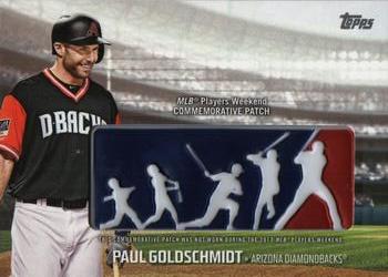 2018 Topps - Players Weekend Patch #PWP-PG Paul Goldschmidt Front