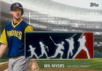 2018 Topps - Players Weekend Patch #PWP-WM Wil Myers Front