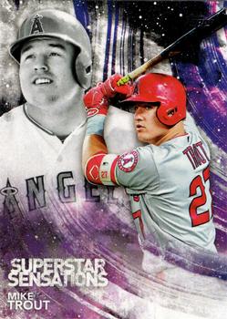 2018 Topps - Superstar Sensations #SSS-1 Mike Trout Front