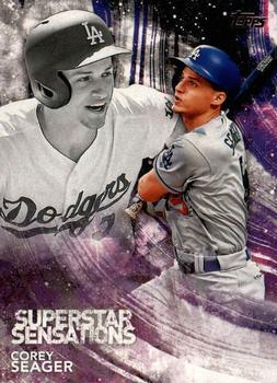 2018 Topps - Superstar Sensations #SSS-6 Corey Seager Front