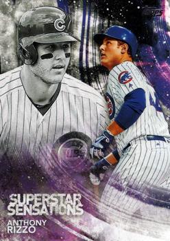 2018 Topps - Superstar Sensations #SSS-44 Anthony Rizzo Front